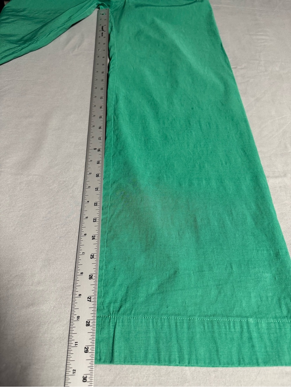 Maeve The Colette Green Wide Leg Pants Size 29 - Picture 6 of 9